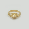 Ring in Yellow Gold Filled with Gemstones