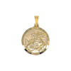 St George Medal in Yellow Gold Filled or Sterling Silver