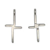 Double Cross Pendants in Sterling Silver or Gold Filled