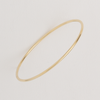Cuff Bracelet for Women in Yellow Gold Filled, Stackable Bangle